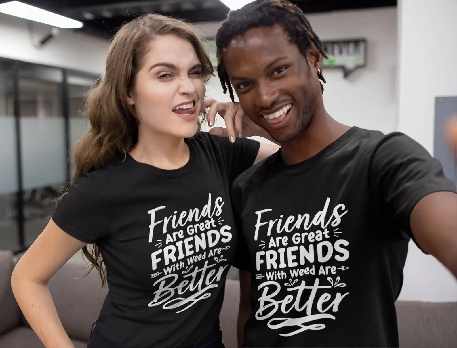 Friends With Weed TShirt